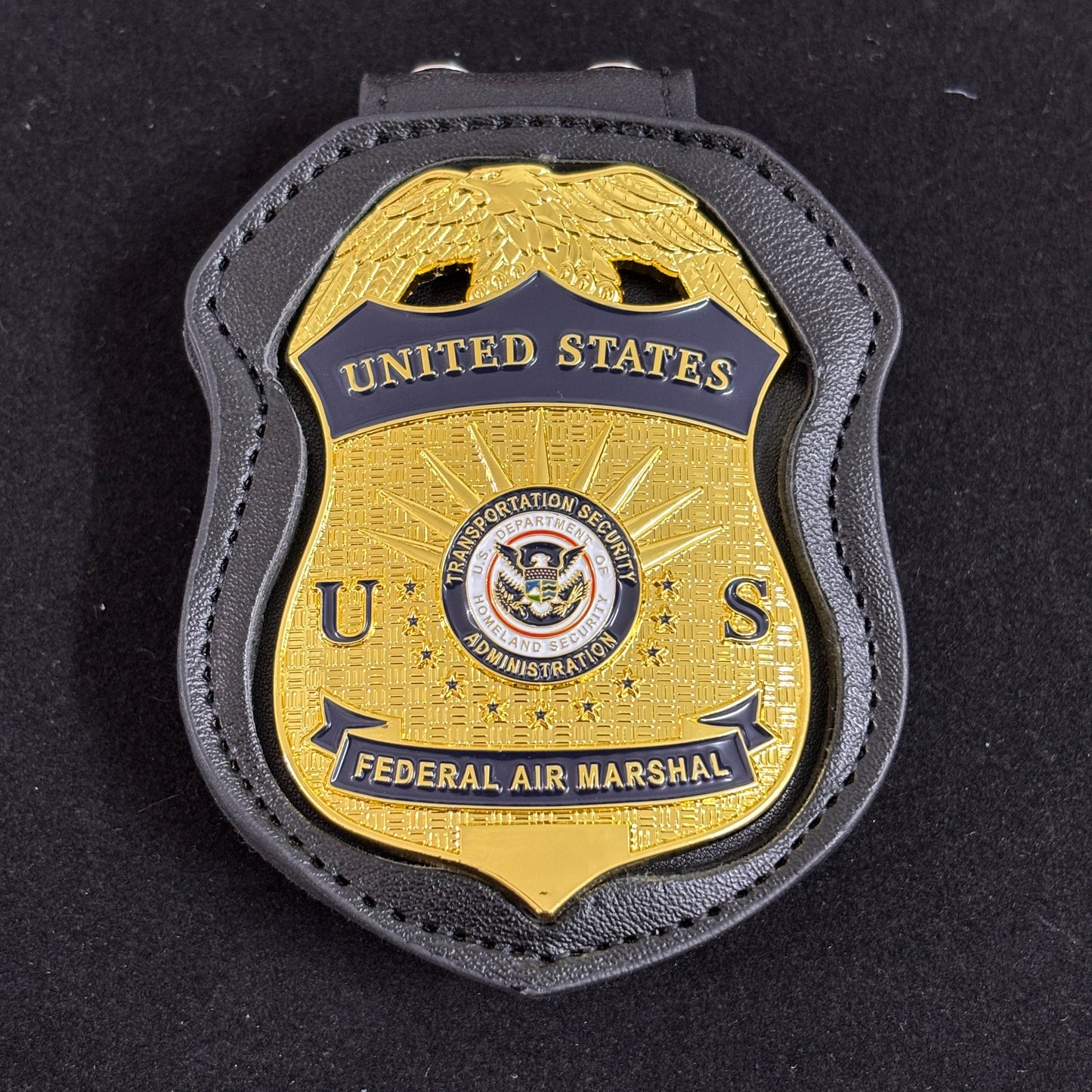 US Federal Air Marshal ABZEICHEN Replika Filmrequisiten