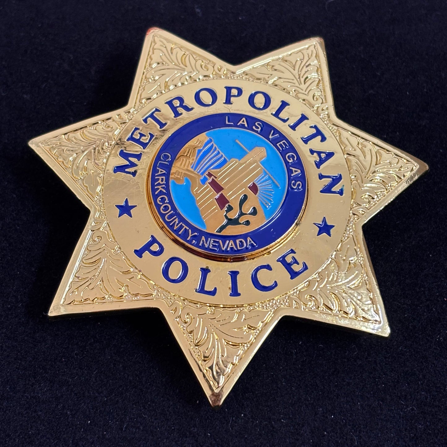 Las Vegas Metropolitan Police Abzeichen LVMPD Replika Filmrequisiten