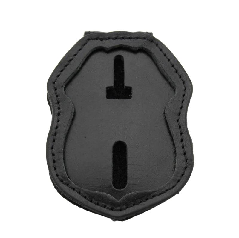 Ausweishalter aus hochwertigem Leder mit eingelassenem Design für Ausweise der US-Bundespolizei