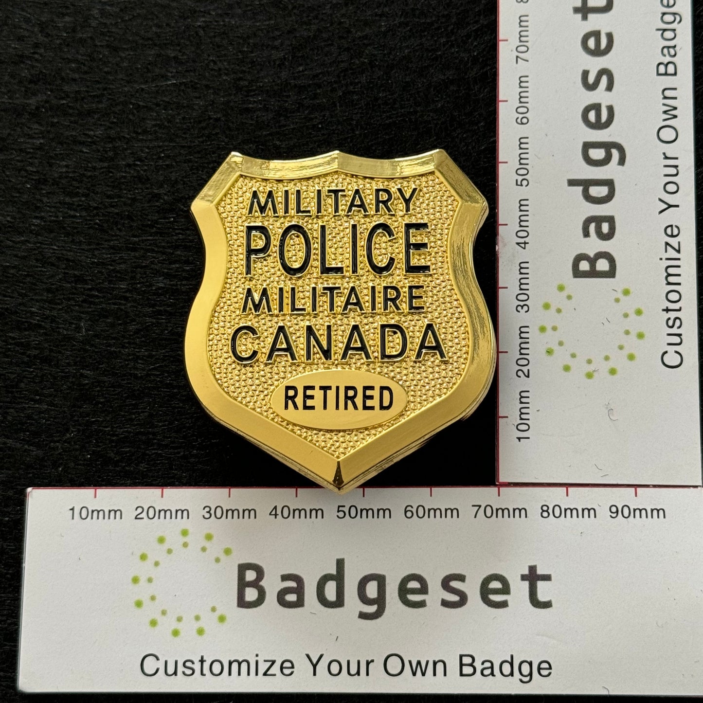 MILITARY POLICE MILITAIRE CANADA Customizable Number Movie props