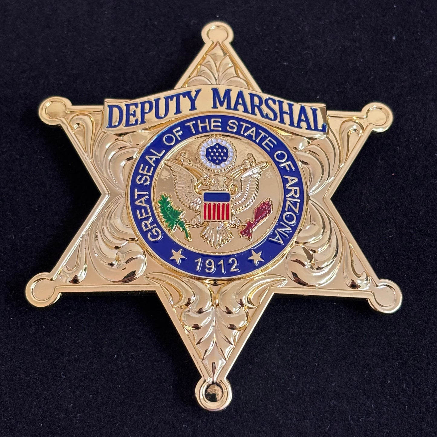 Großes Siegel des Staates Arizona, Deputy Marshal Badge, Replik, Filmrequisiten