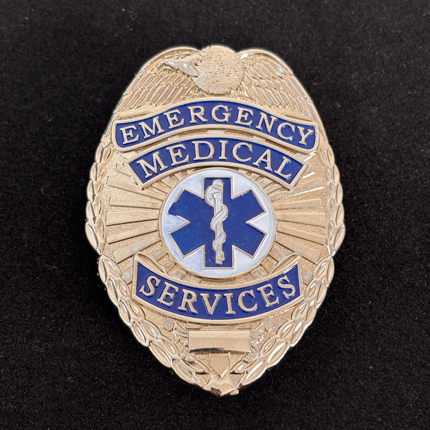 Réplique d'insigne des services médicaux d'urgence, accessoires de film, numéro personnalisable