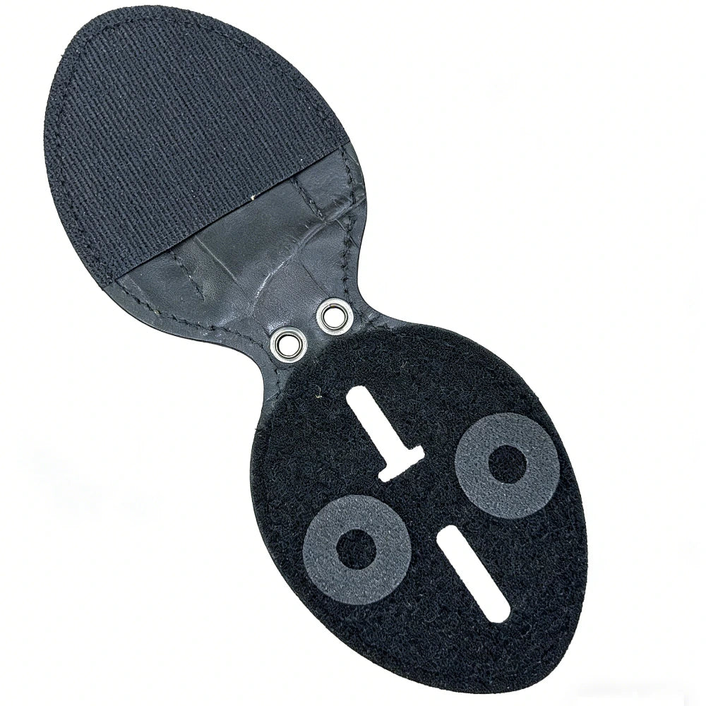 Portaplacas de policía negro-BH13