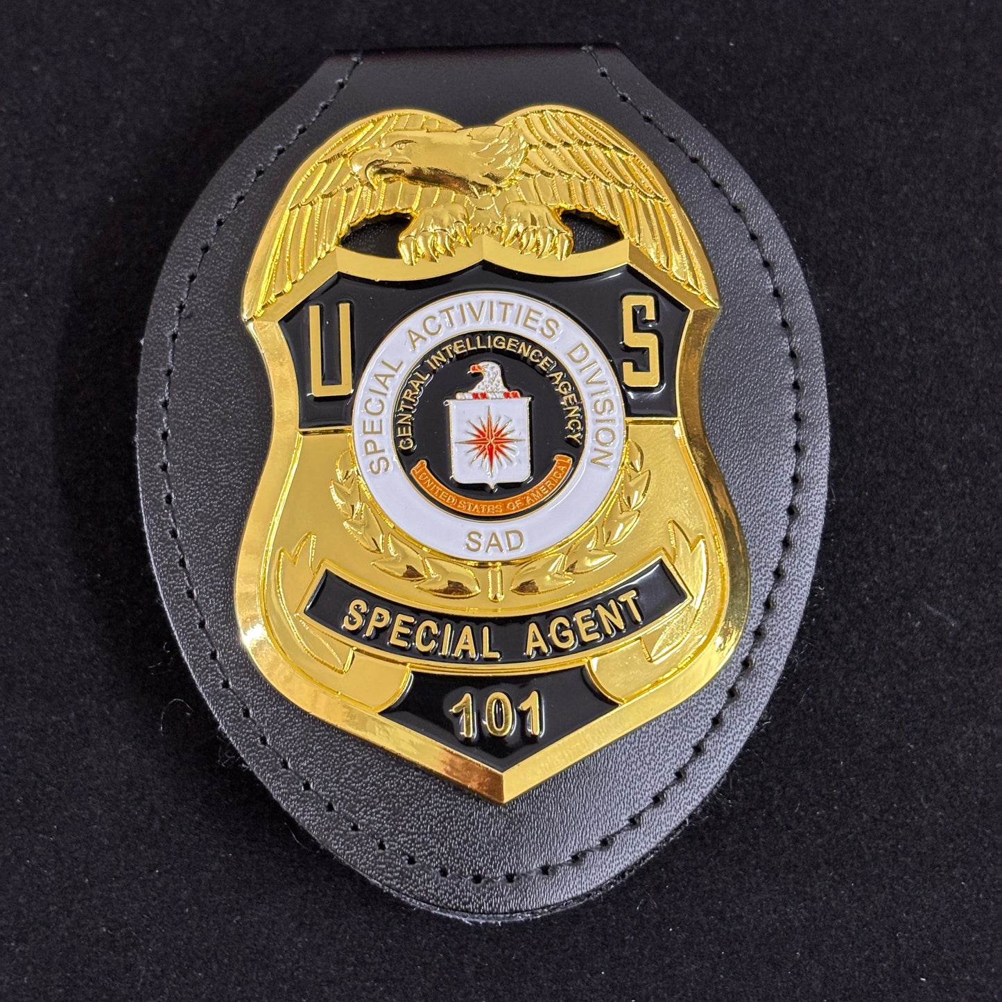 Special Activities Division Special Agent ABZEICHEN Replika Filmrequisiten 101
