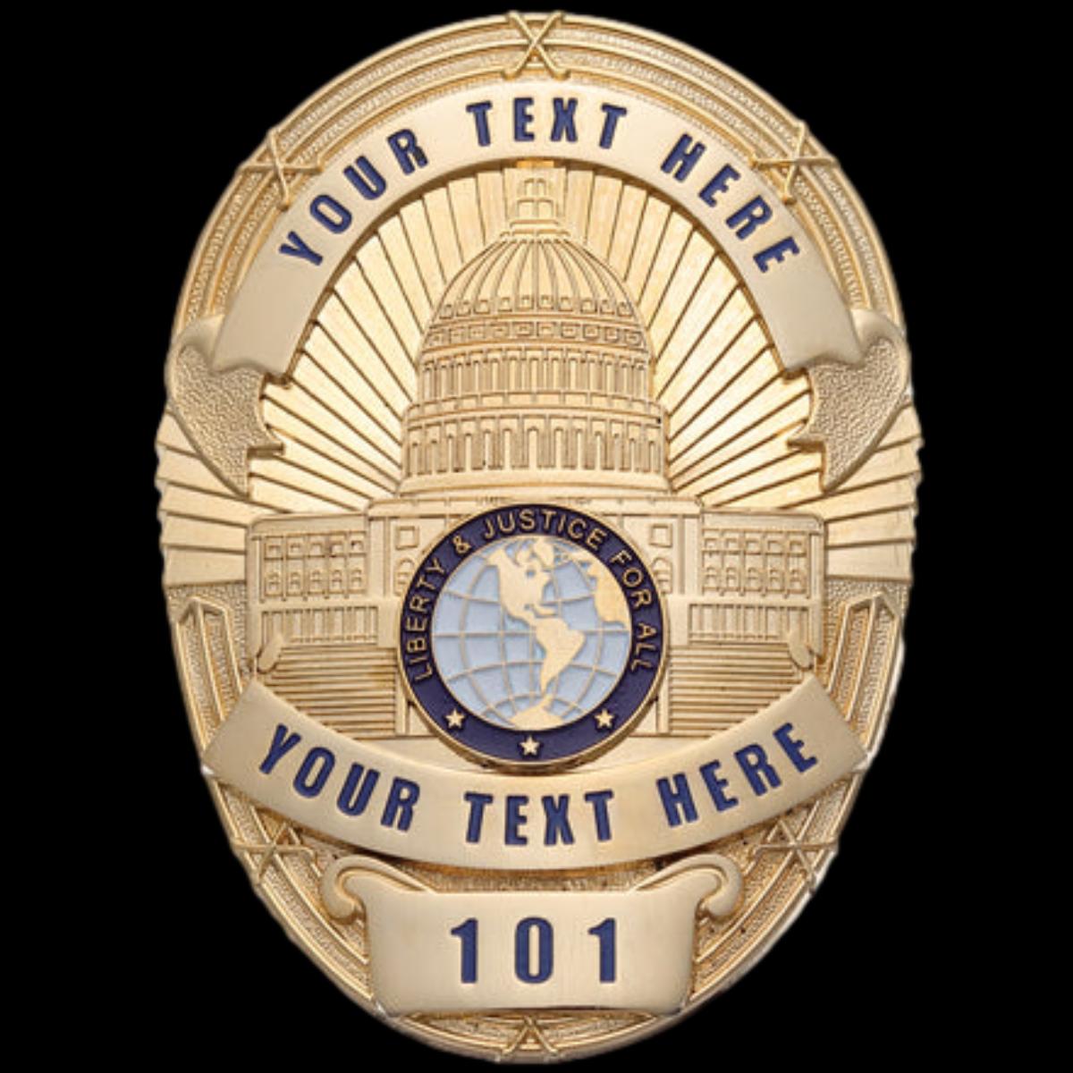 Badge personnalisable BA05