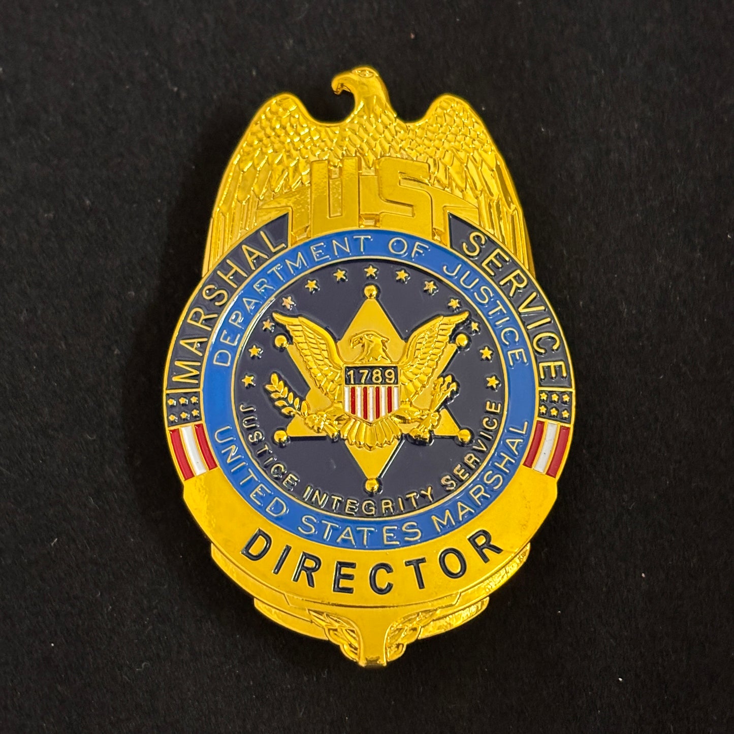 US Marshal Service Director USMS Abzeichen Replik, Filmrequisiten