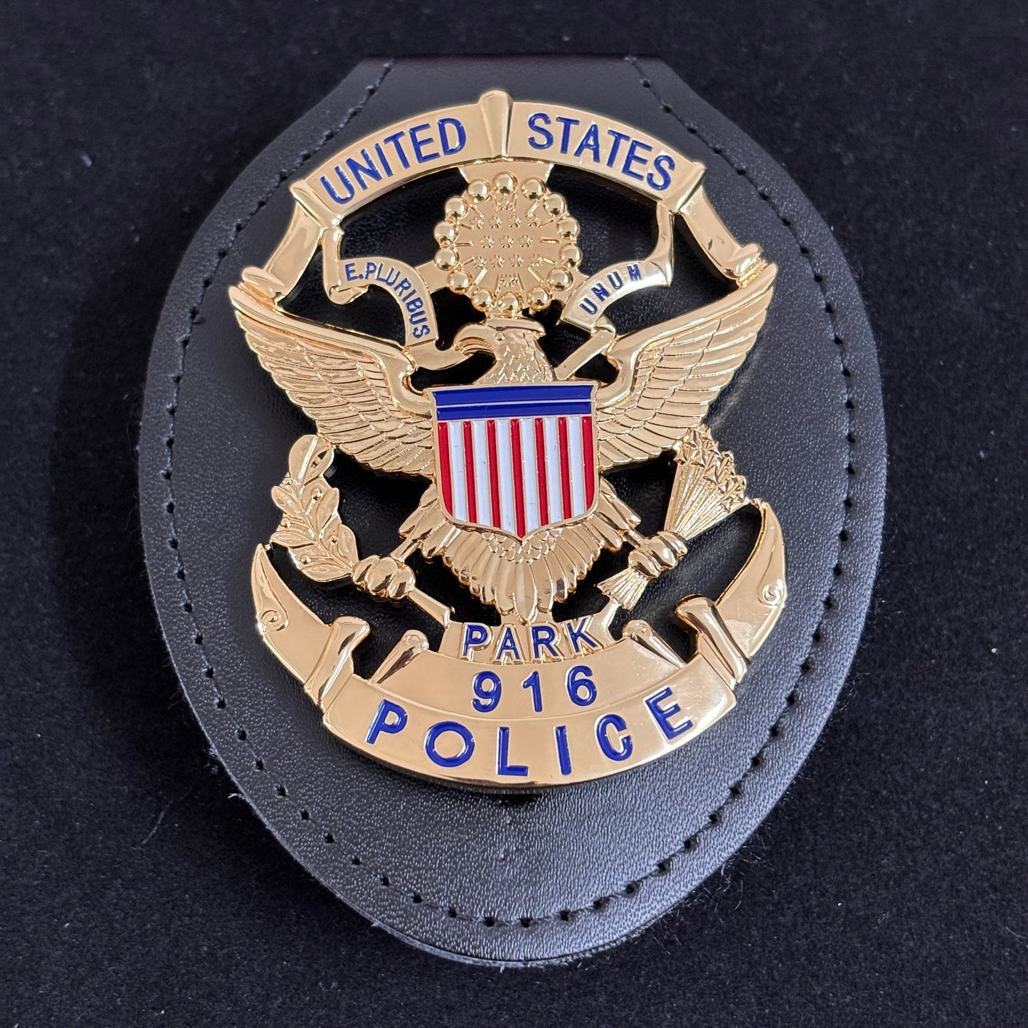 Réplique de l'insigne USPP de la police des parcs américains, accessoire de film 916