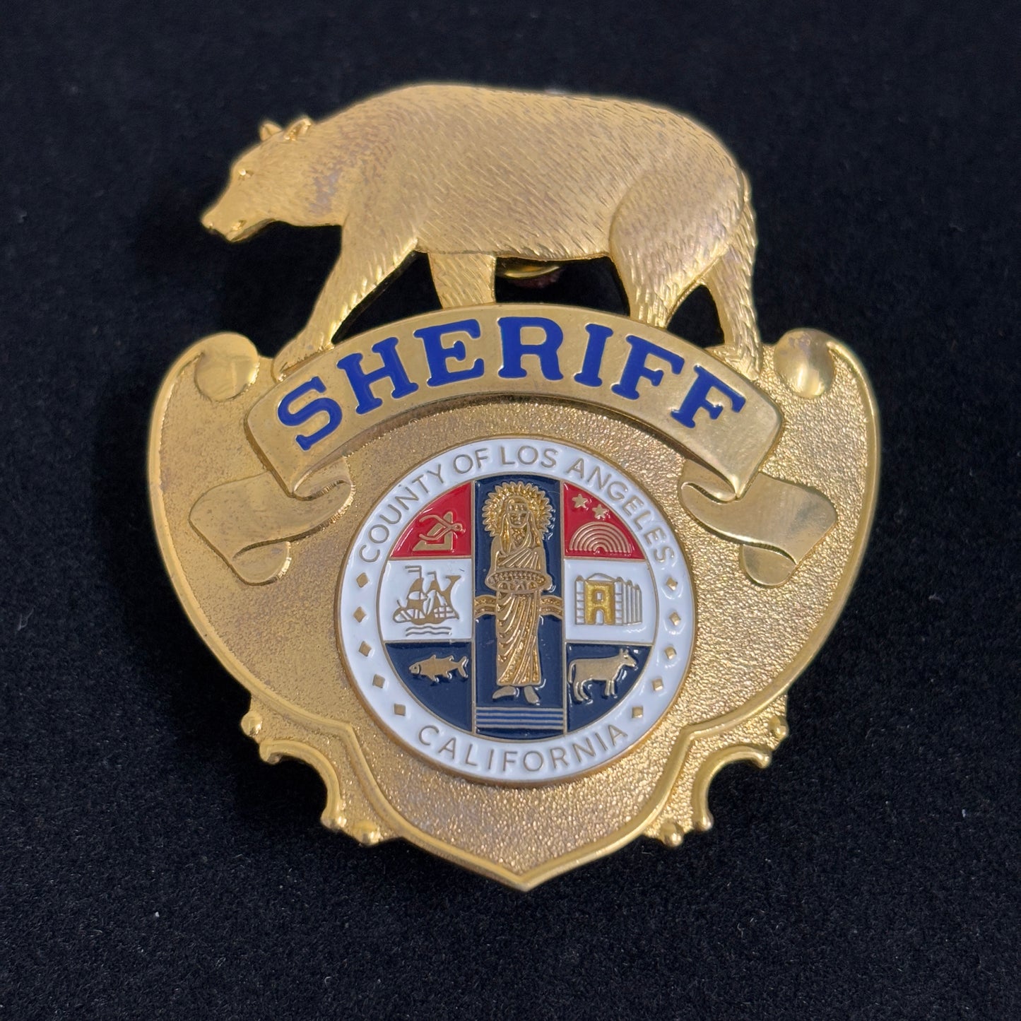 LADP Los Angeles County Sheriff-Abzeichen Replik, Filmrequisiten