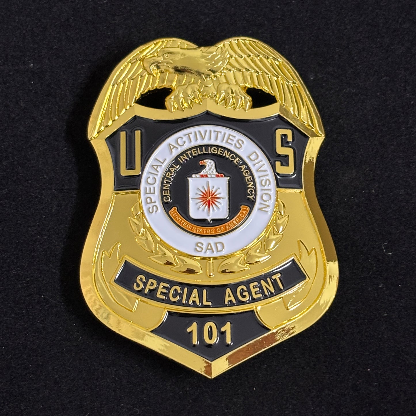 Special Activities Division Special Agent ABZEICHEN Replika Filmrequisiten 101