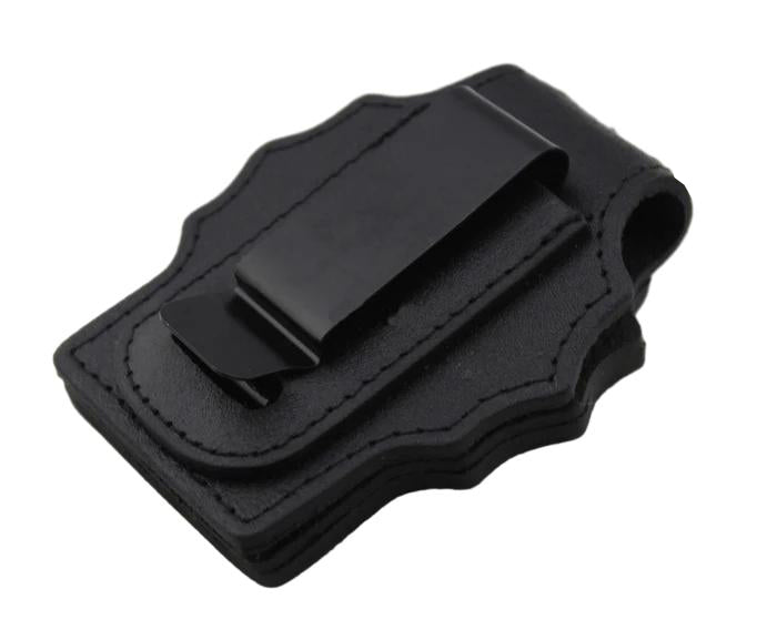 Halter/Holster/Geldbörse aus echtem Leder für NYPD-Detektiv-Polizeiabzeichen