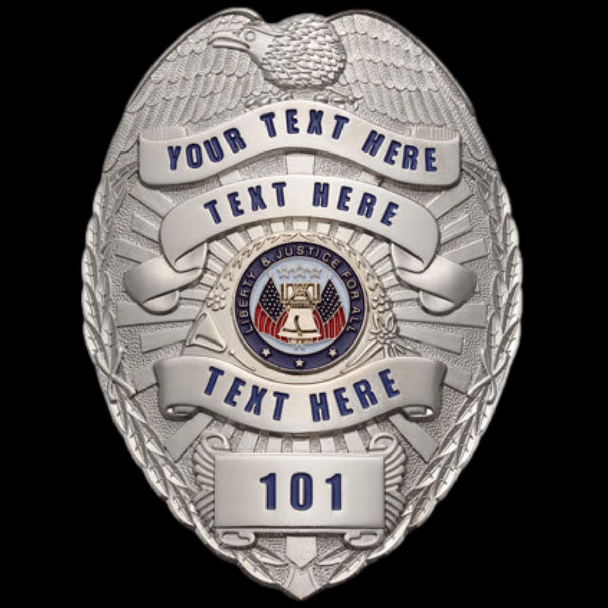 Badge personnalisable BA20