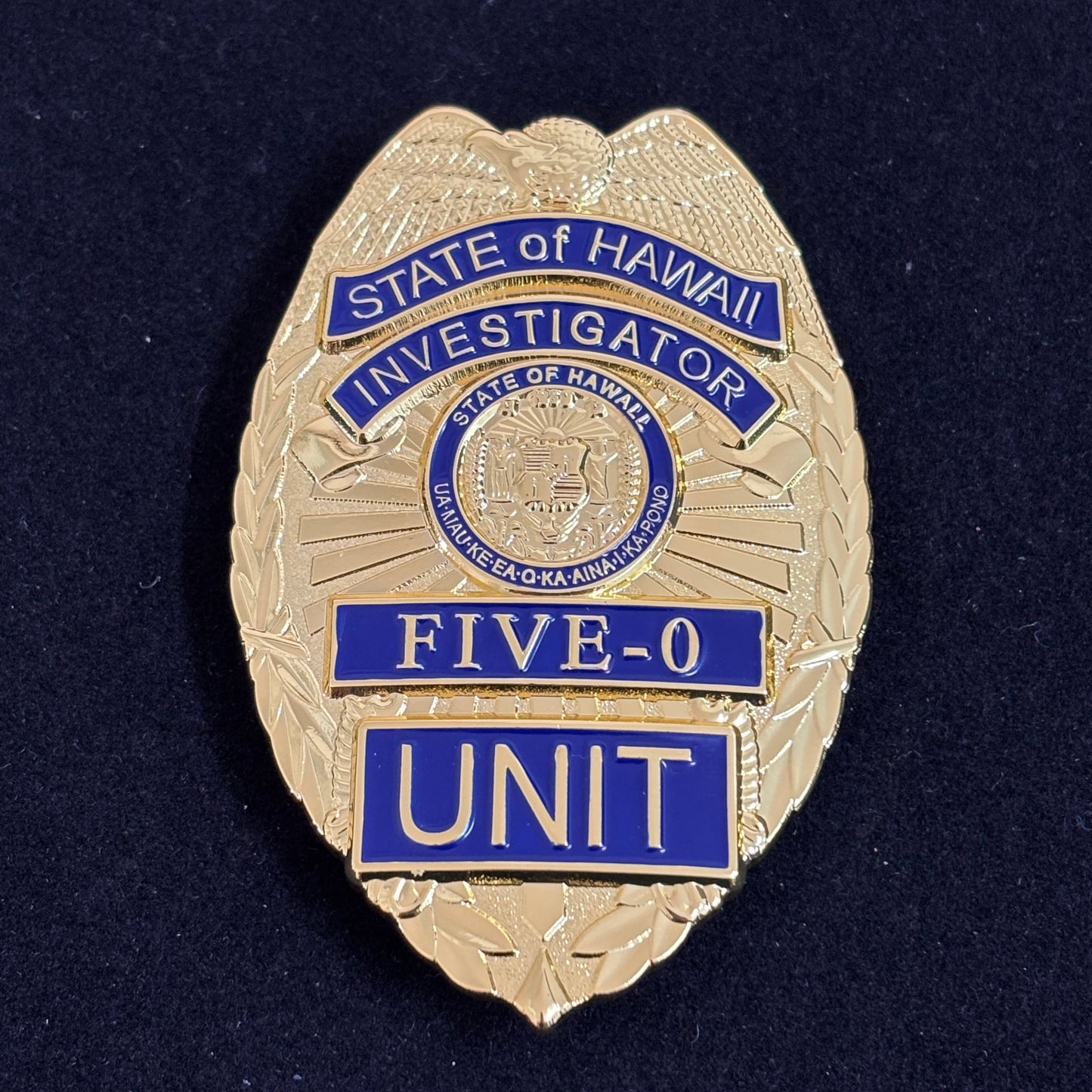 Hawaii Five-O Unit Ermittler Polizeiabzeichen Replik Film TV Requisiten