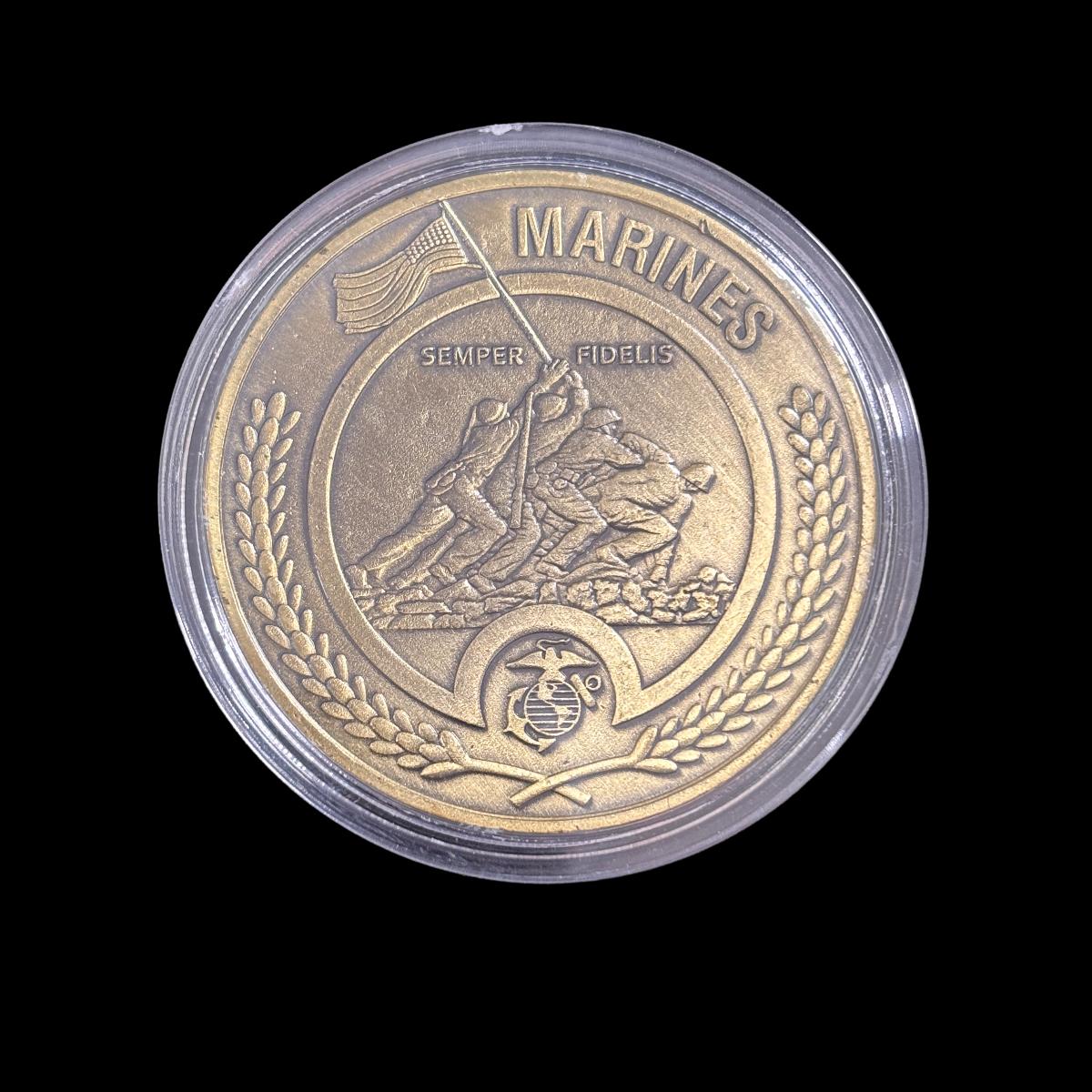 WIR MACHEN MARINES IMMER EINE MARINE Challenge Coin