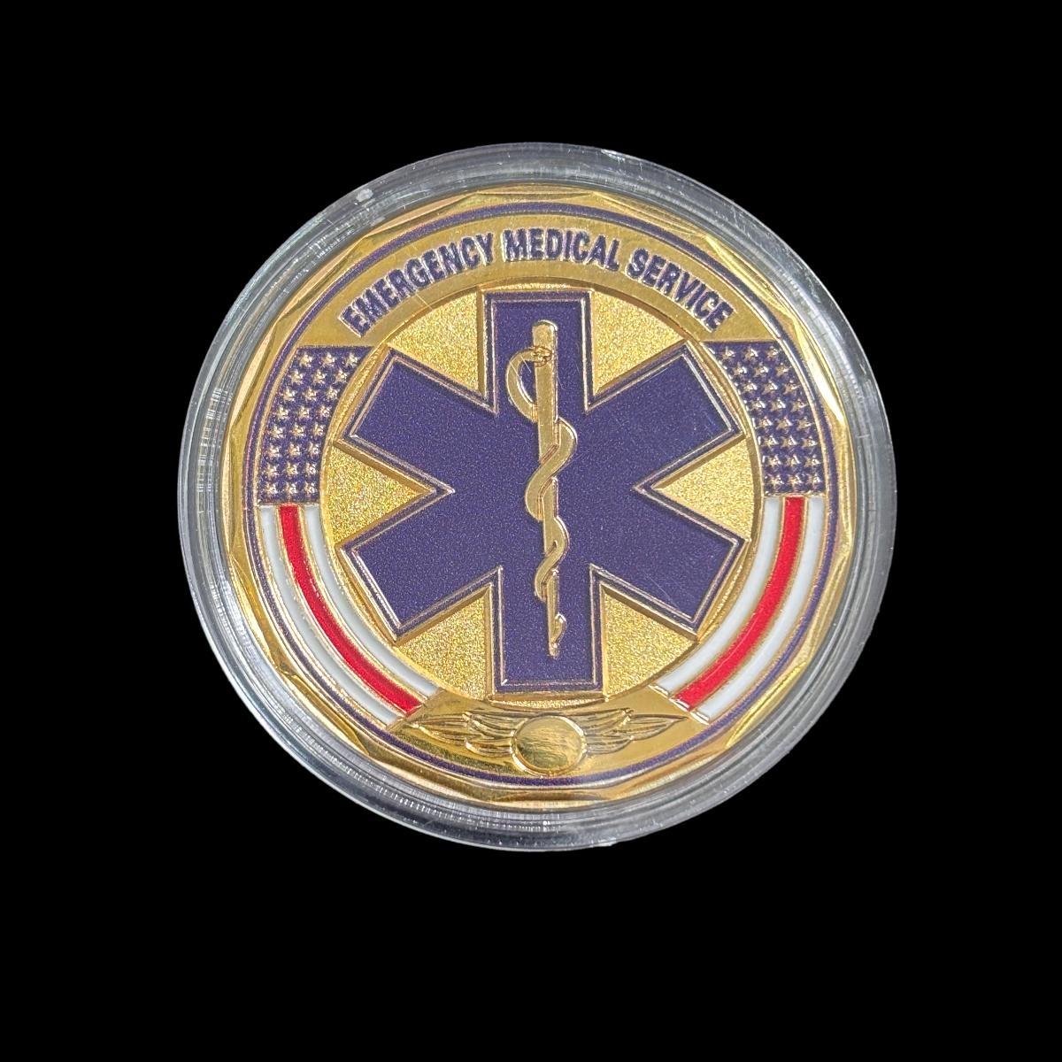 Pièce de défi du SERVICE MÉDICAL D'URGENCE