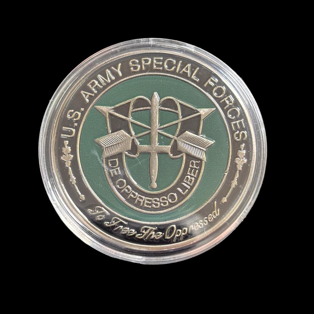 USARMY Spezialeinheiten zur Befreiung der Unterdrückten Challenge Coin