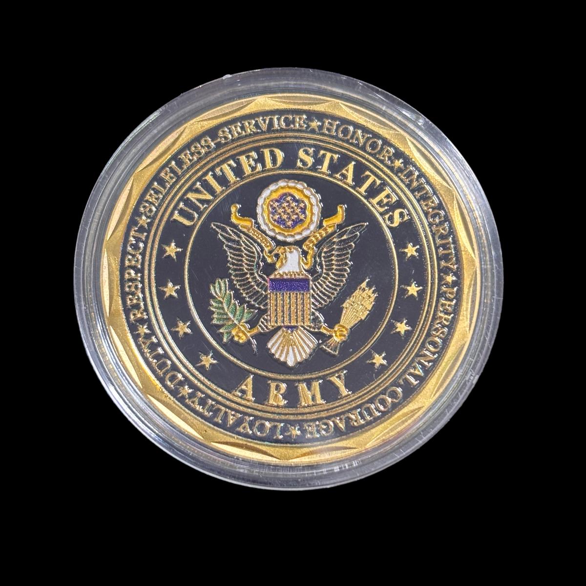 Pièce de défi US ARMY STRONG