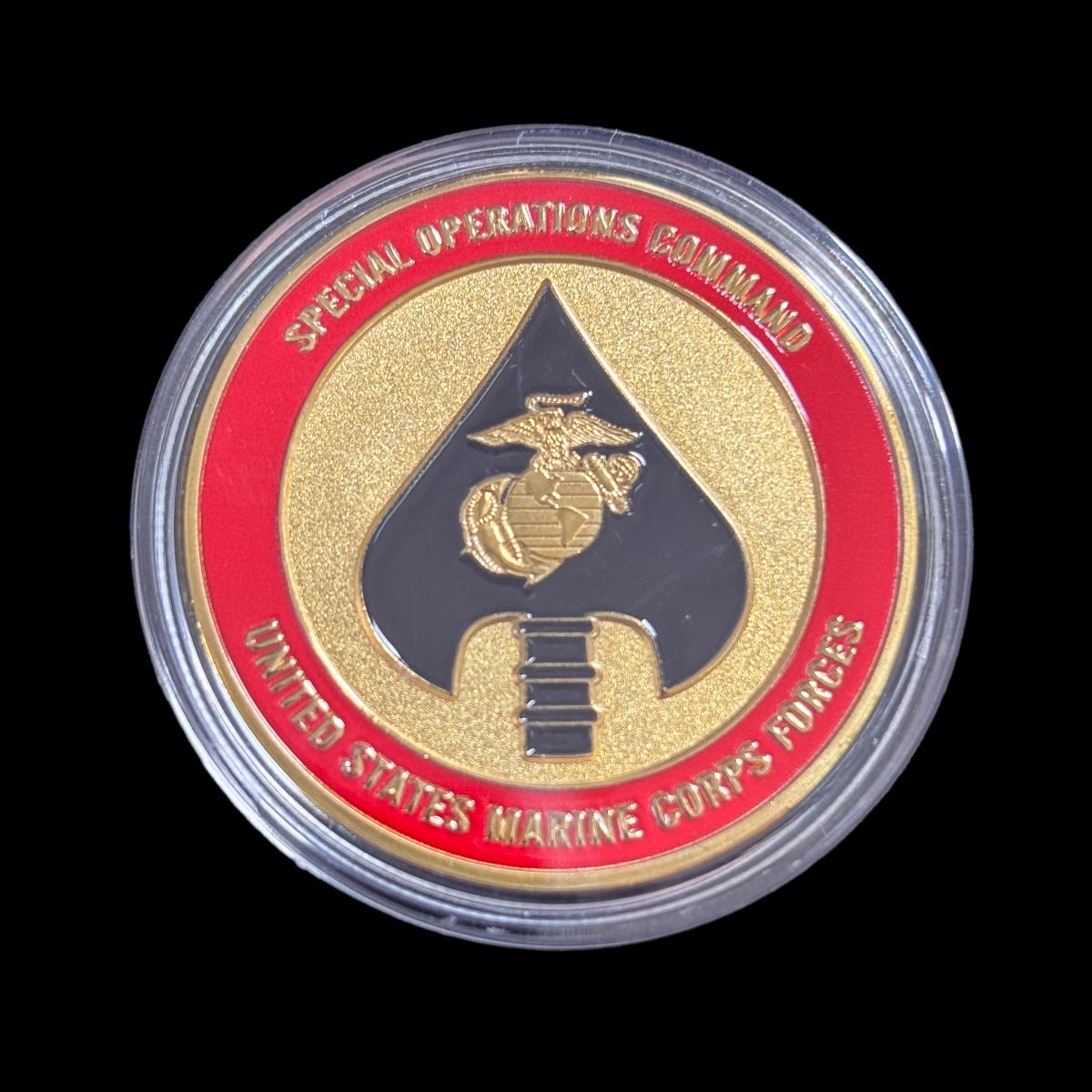 Pièce de défi du commandement des opérations spéciales des forces du corps des marines des États-Unis