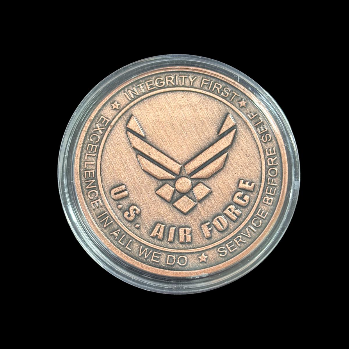 US AIR FORCE STRATOFORTRESS B-52 Challenge-Münze