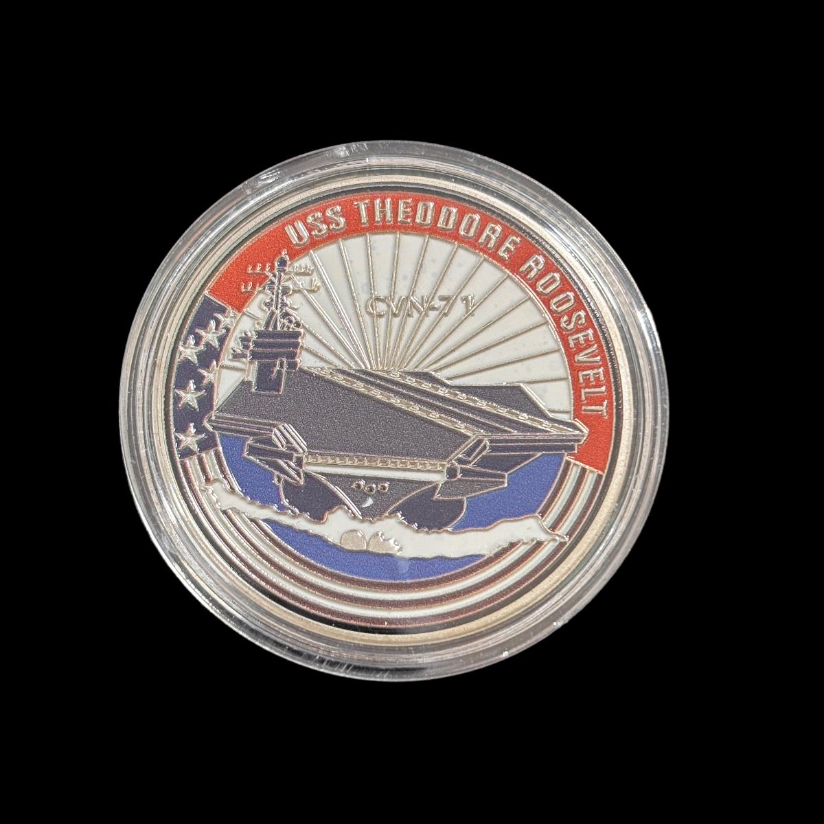 US-Marineministerium USS THEODORE ROOSEVELT Challenge Coin