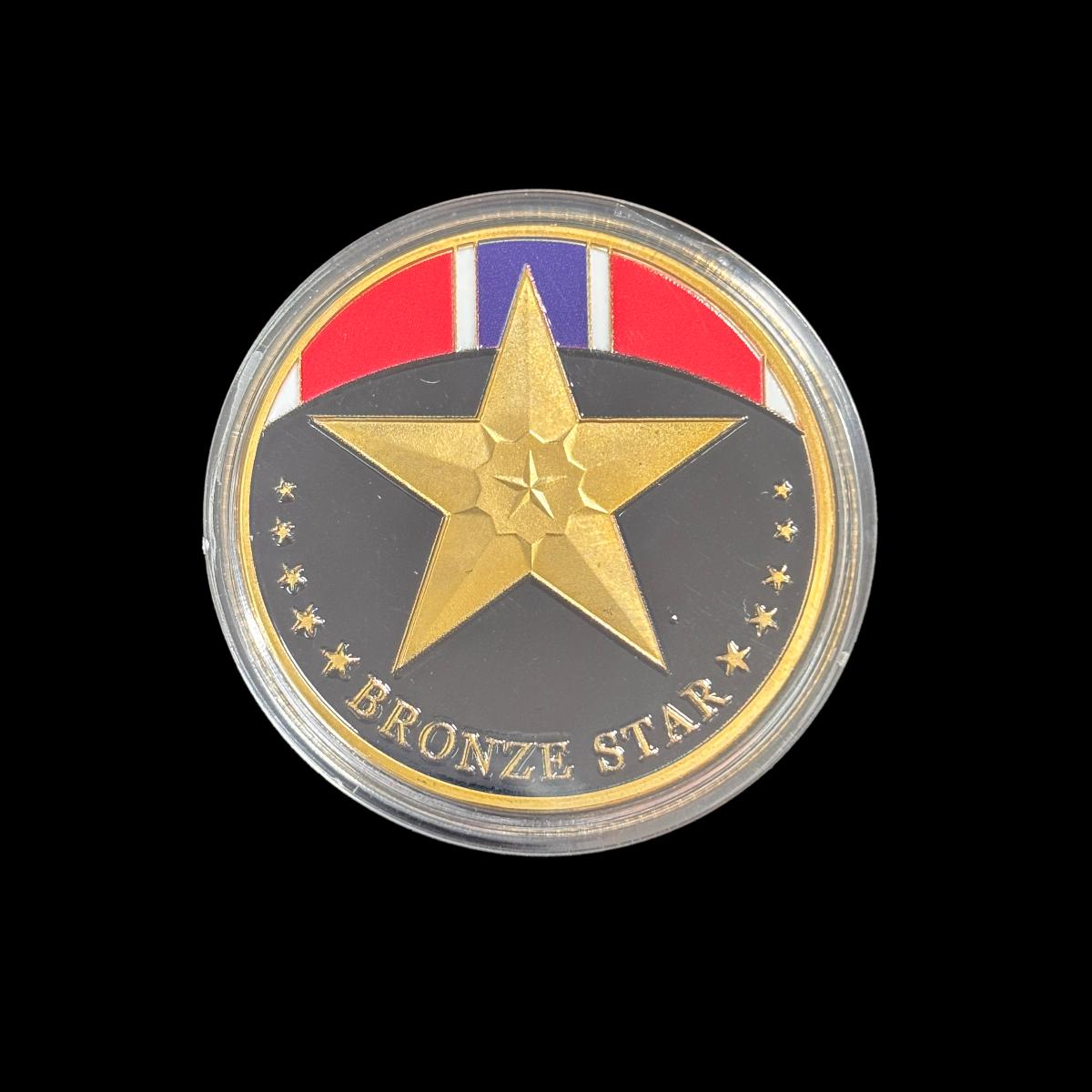 BRONZE STAR HEROIC ODER MERITORIOUS ACHIEVEMENT Challenge Coin