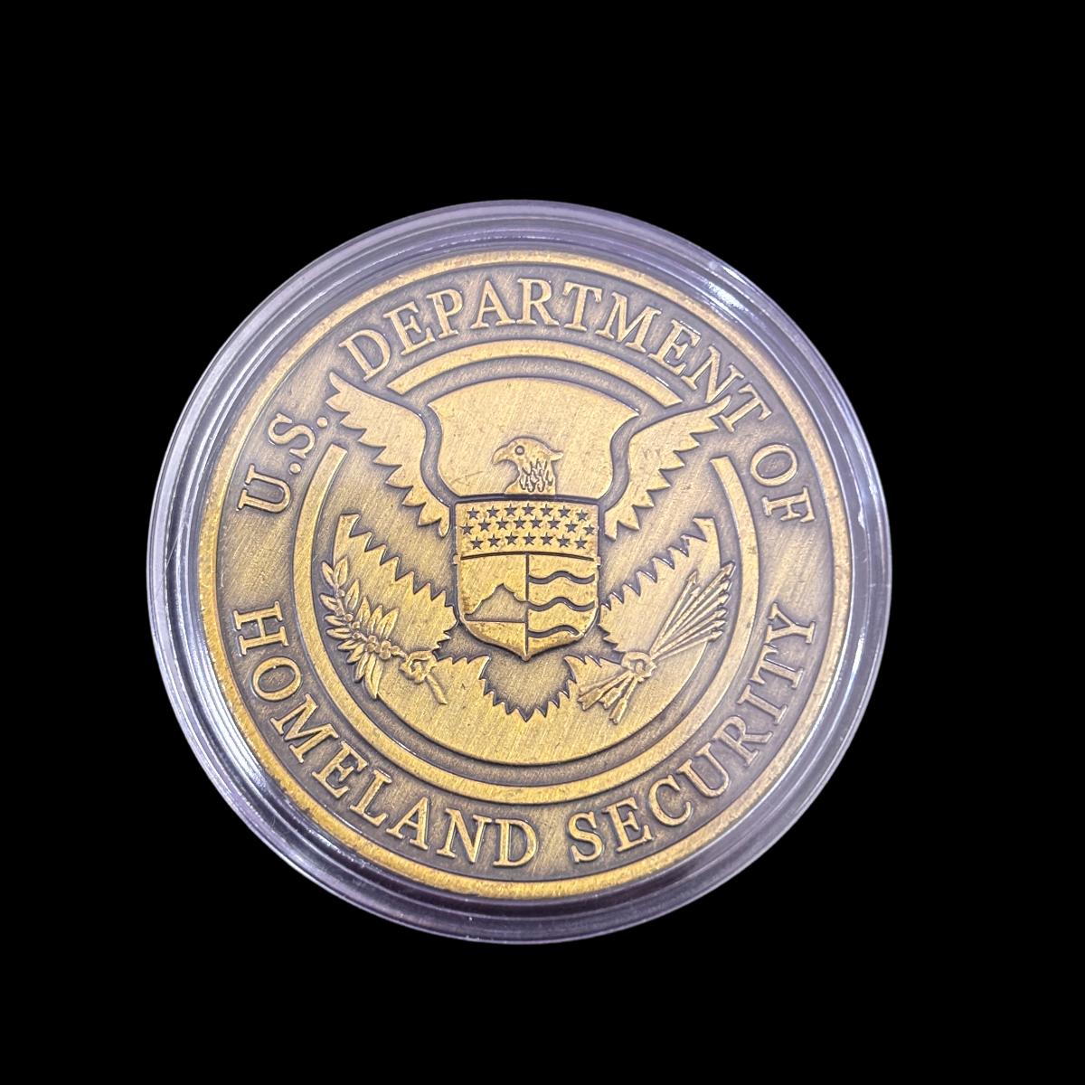 US-Ministerium für Heimatschutz USSs Challenge Coin