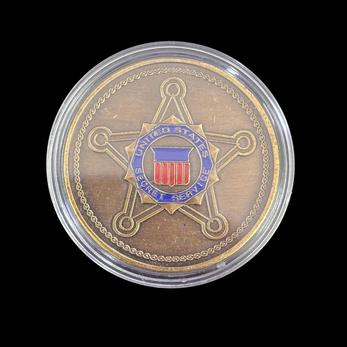 Pièce de défi du Saint Patron des Forces de l'ordre de l'USSS