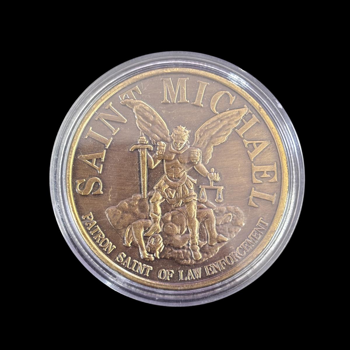 Pièce de défi du Saint Patron des Forces de l'ordre de l'USSS