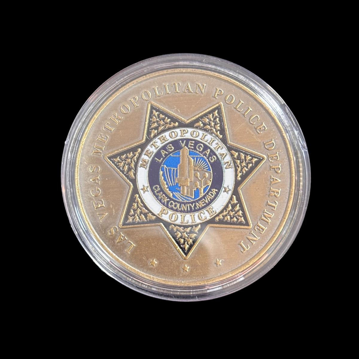 LAS VEGAS METROPOLITAN POLICE DEPT. Herausforderungsmünze