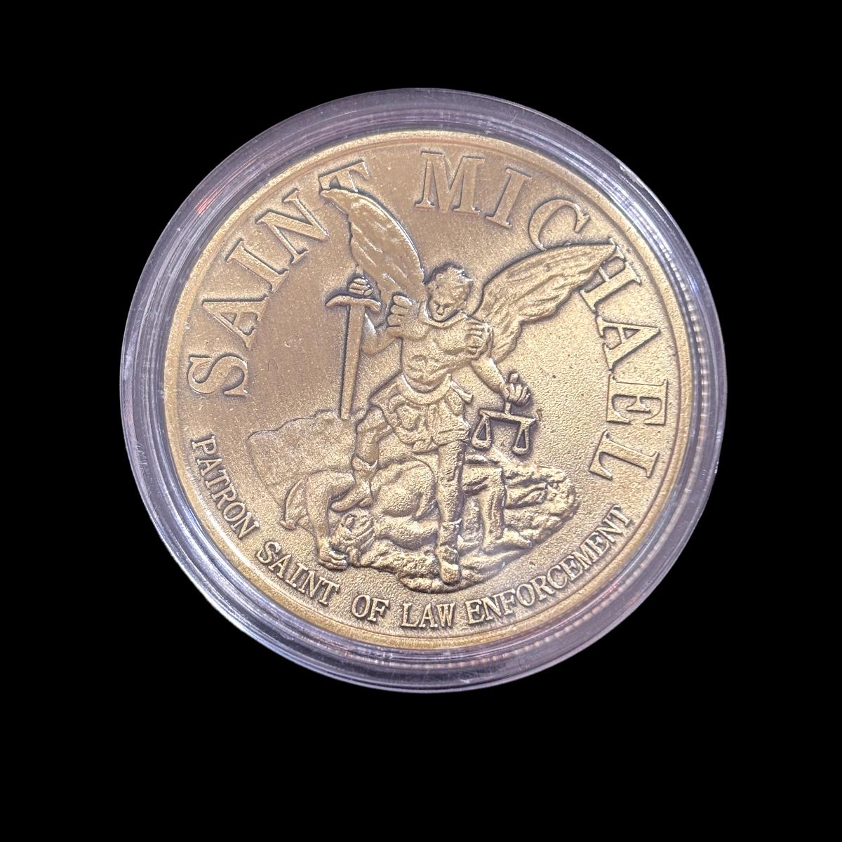 Großes Siegel der Vereinigten Staaten Washington, DC Saint Michael Challenge Coin
