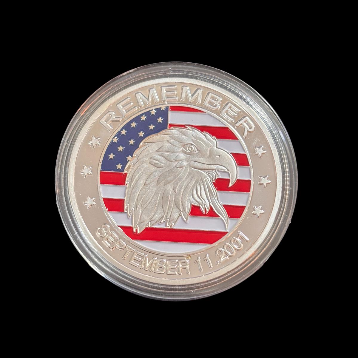 Denken Sie daran, 11. September 2001 UNITED WE STAND Challenge Coin