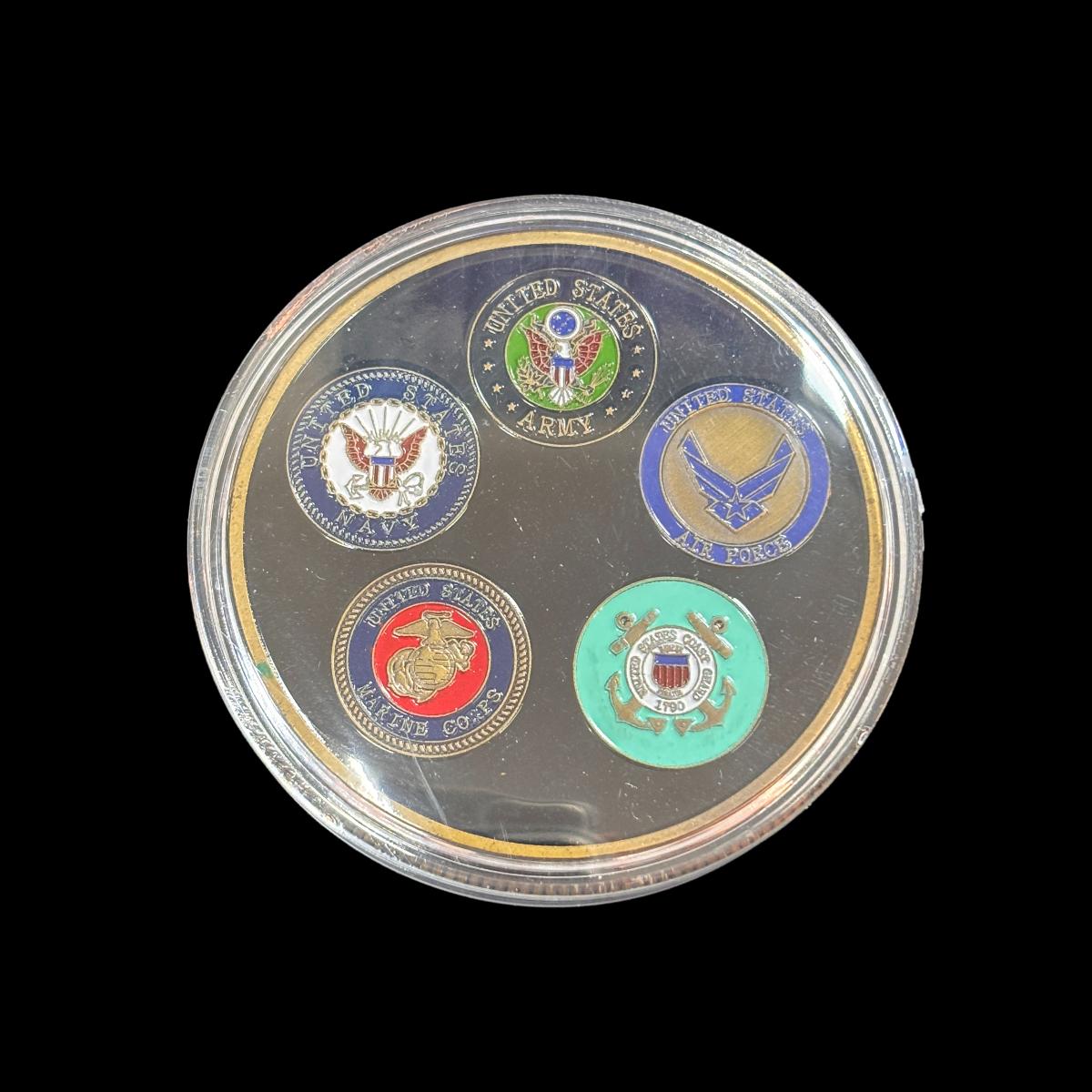 US CYBER COMMAND Challenge-Münze
