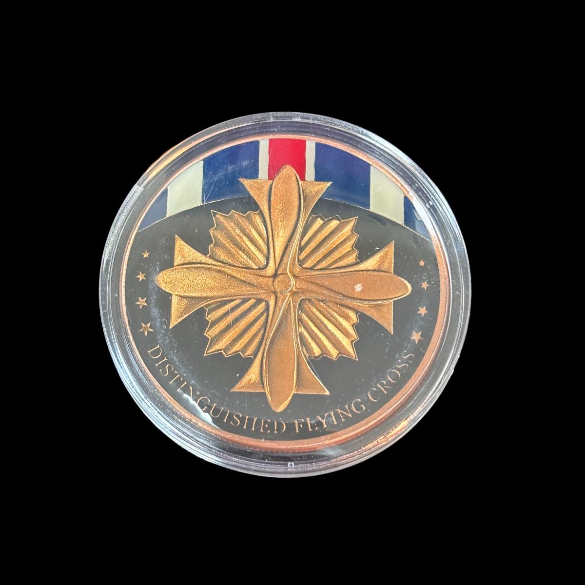 Herausragende fliegende Kreuz-Herausforderungsmünze
