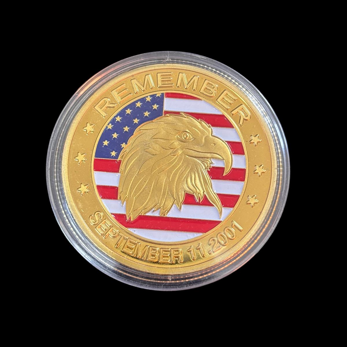 Denken Sie daran, 11. September 2001 UNITED WE STAND Challenge Coin
