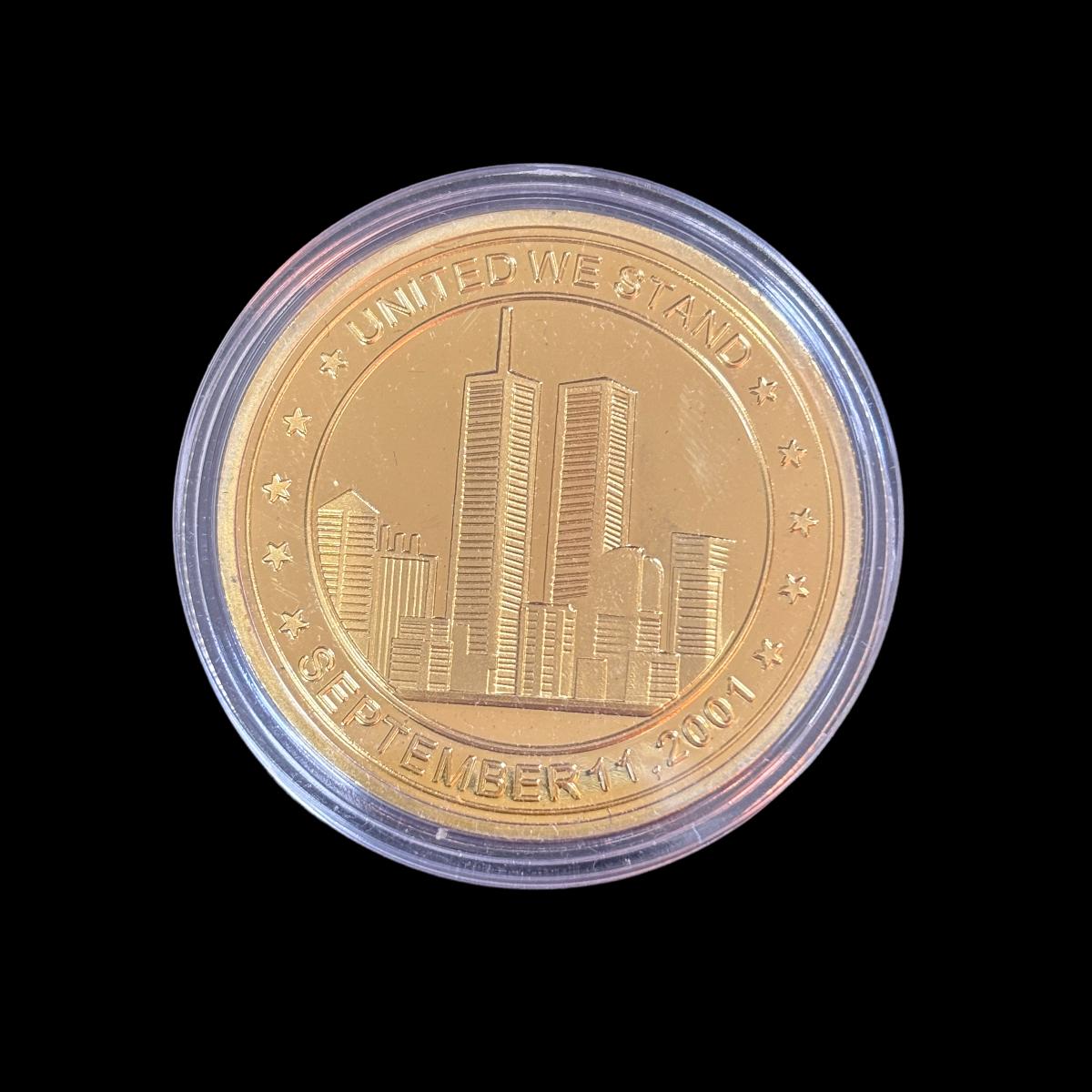 Denken Sie daran, 11. September 2001 UNITED WE STAND Challenge Coin