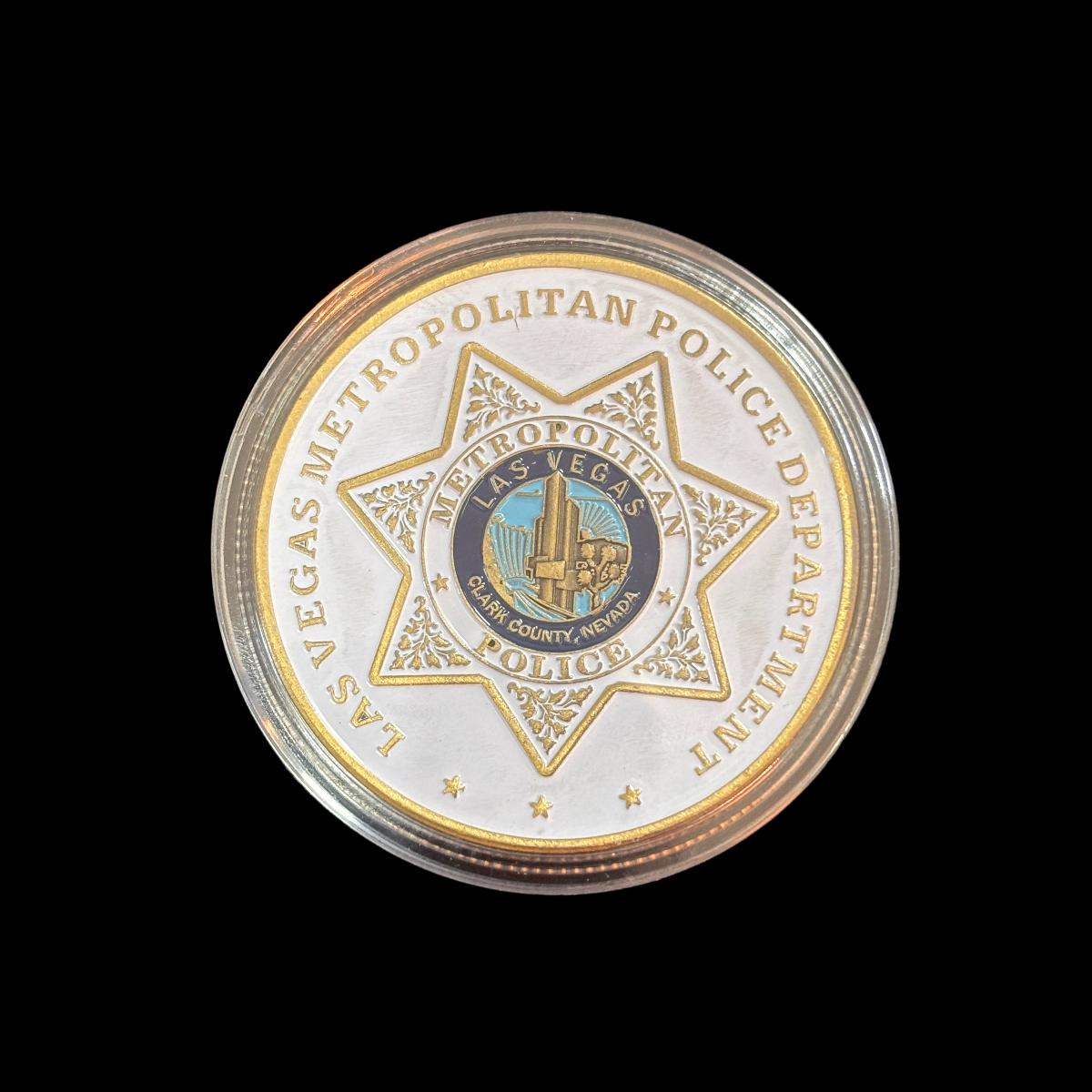LAS VEGAS METROPOLITAN POLICE DEPT. Herausforderungsmünze