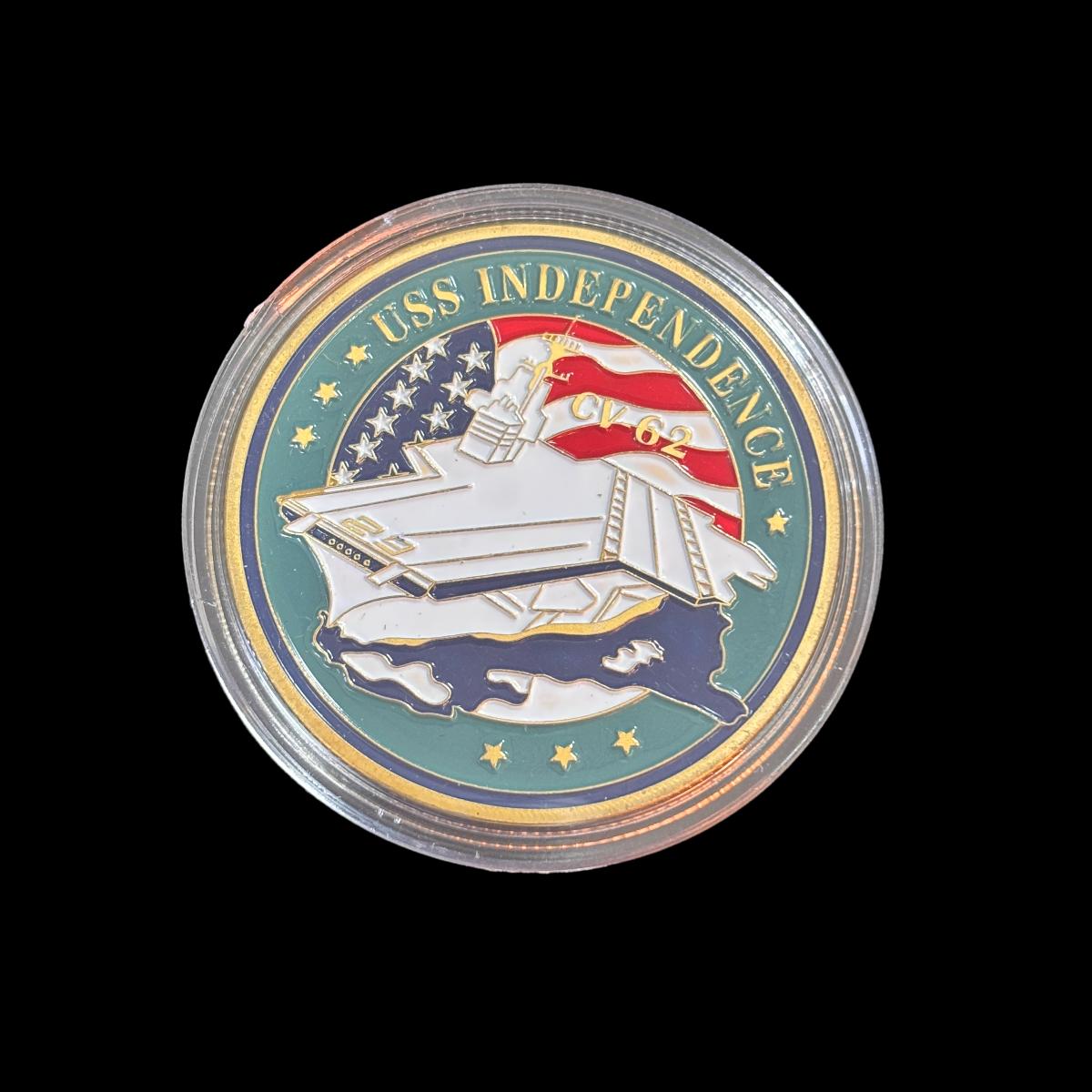 US-Marineministerium USSINDEPENDENCE Challenge Coin