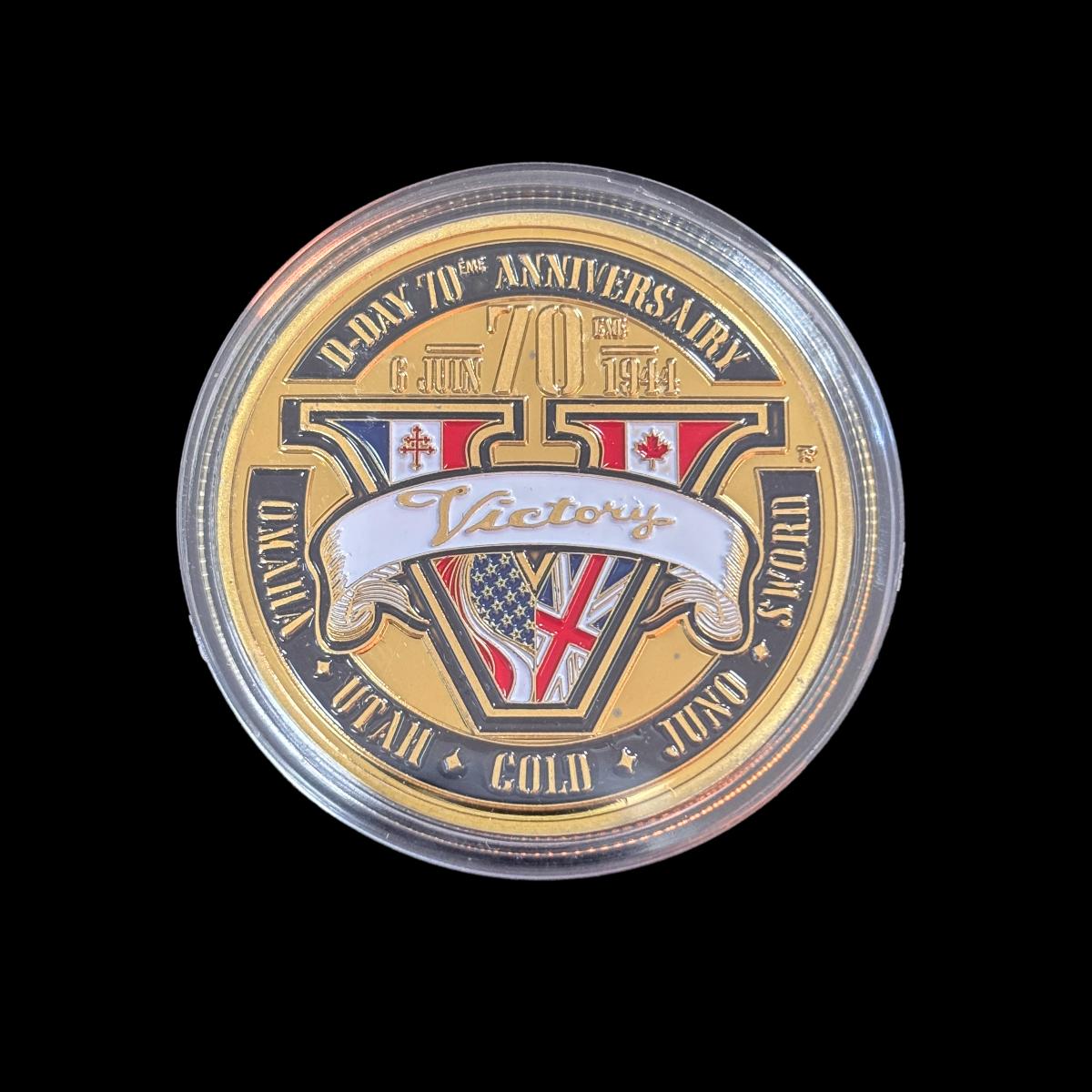 D-Day 70. Jahrestag Sieg Challenge Coin