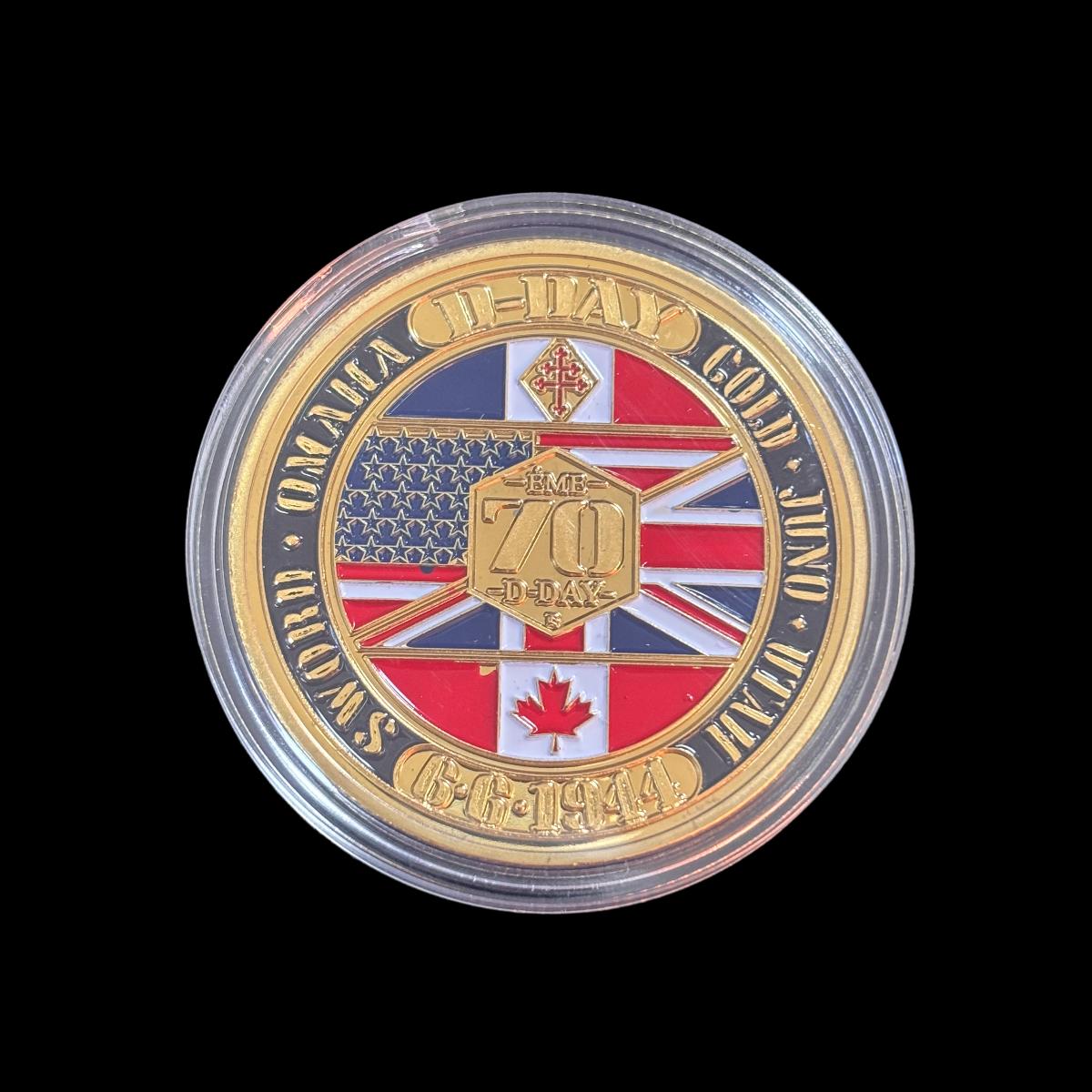 D-Day 70. Jahrestag Sieg Challenge Coin