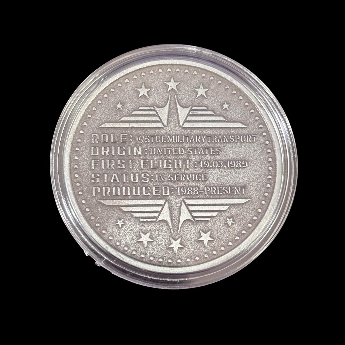 RÔLE ORIGINE PREMIER VOL V-22 Challenge Coin