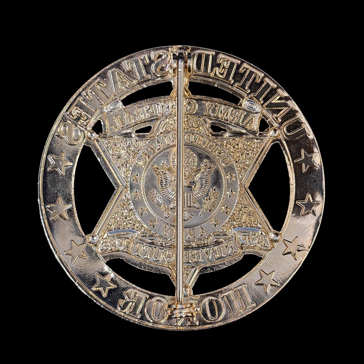US ARMY GENERAL HONOR BADGE Replika Filmrequisiten