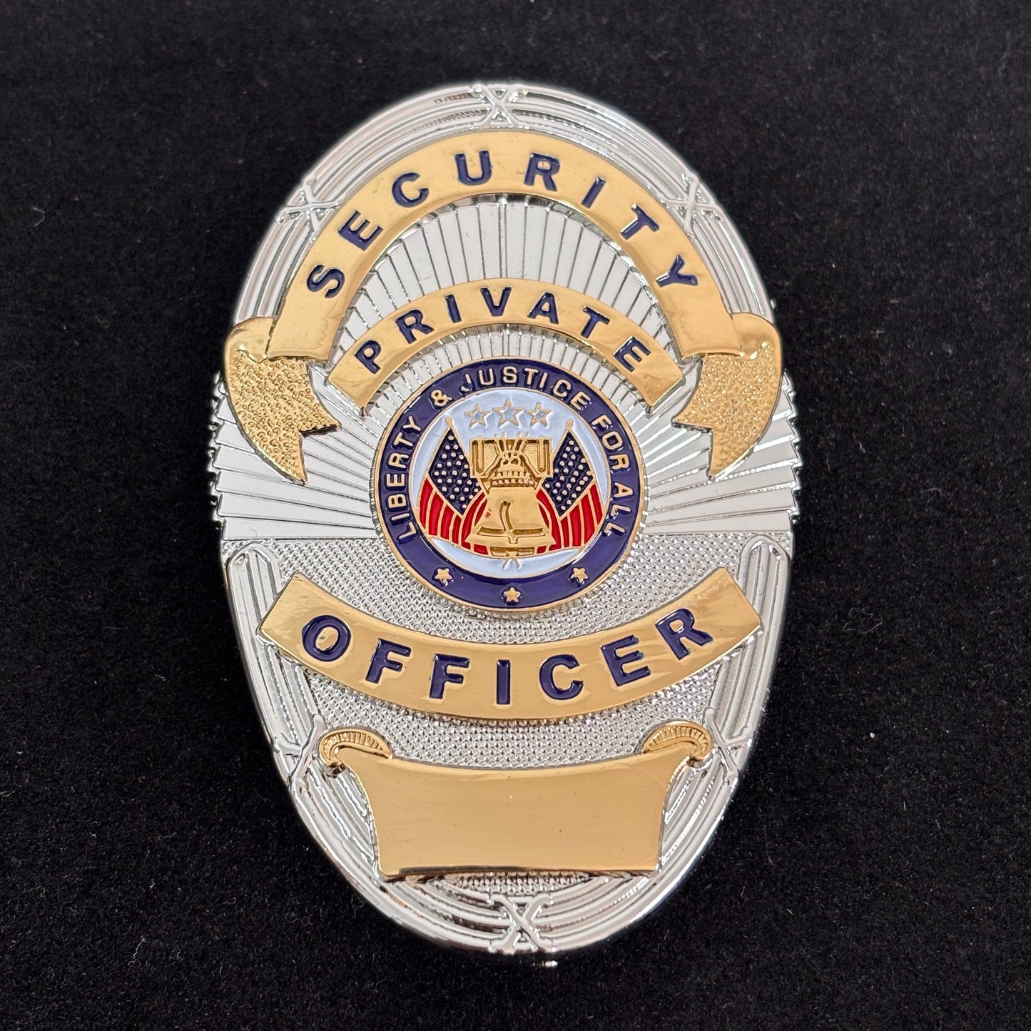 Liberty & Justice For All Private Security Officer Badge Replik, Filmrequisiten
