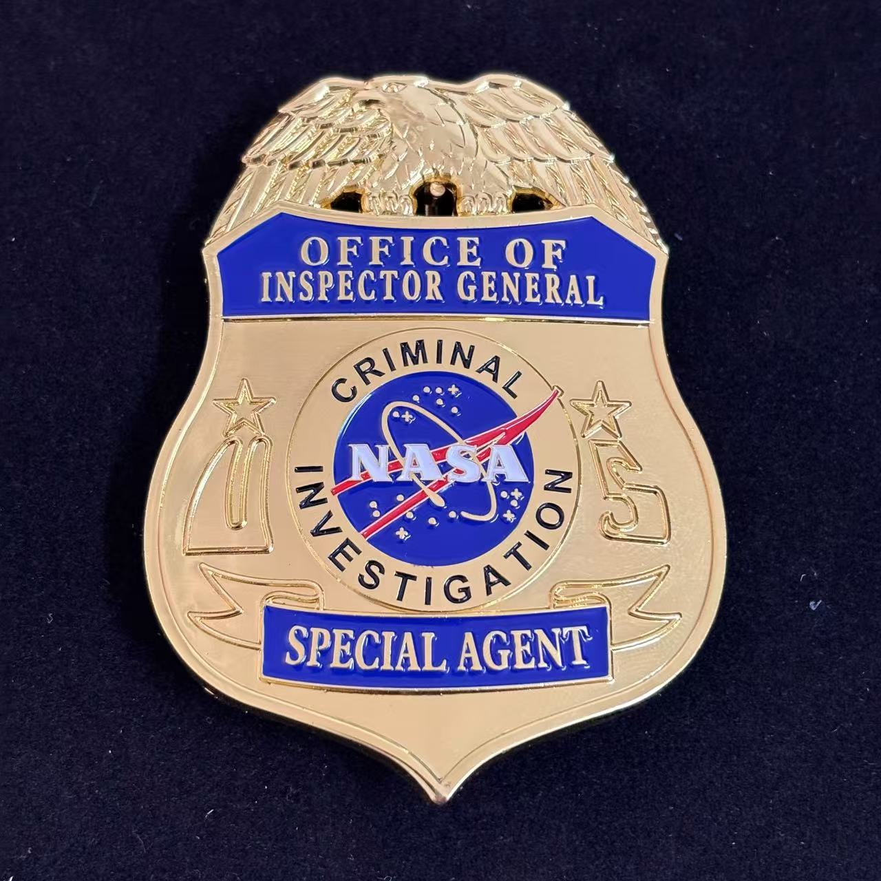 NASA Criminal Investigation Office Of Inspector General Special Agent Badge Replik, Filmrequisiten