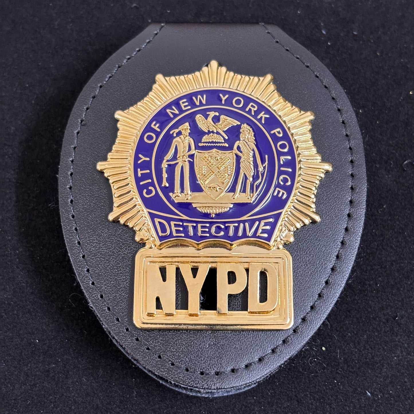 Detective New York Police NYPD Abzeichen Replik Filmrequisiten