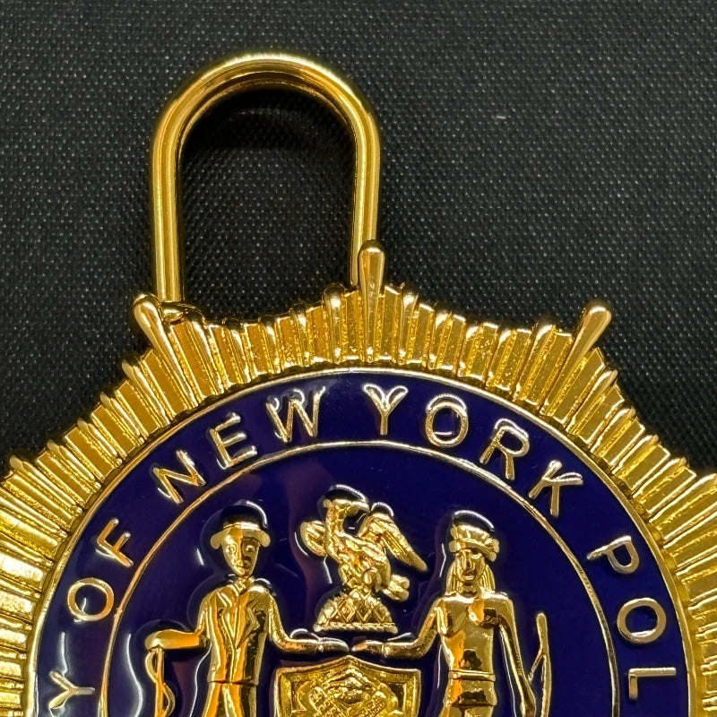 NYPD New York Police LIEUTEANT Abzeichen Replik Cosplay Film Requisiten