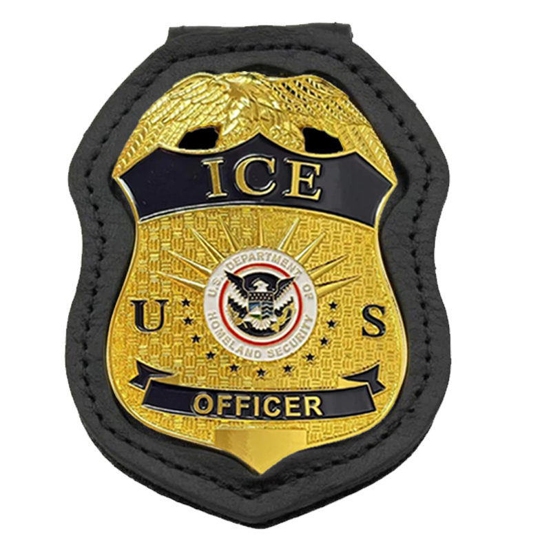 Replik des US ICE-Offiziersabzeichens, Filmrequisiten
