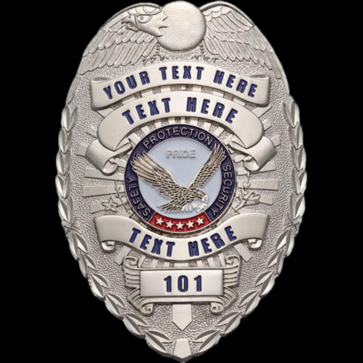 Badge personnalisable BA12
