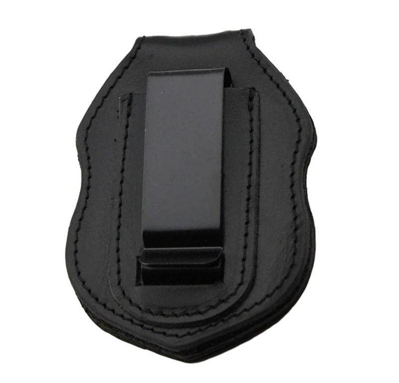 Ausweishalter aus hochwertigem Leder mit eingelassenem Design für Ausweise der US-Bundespolizei