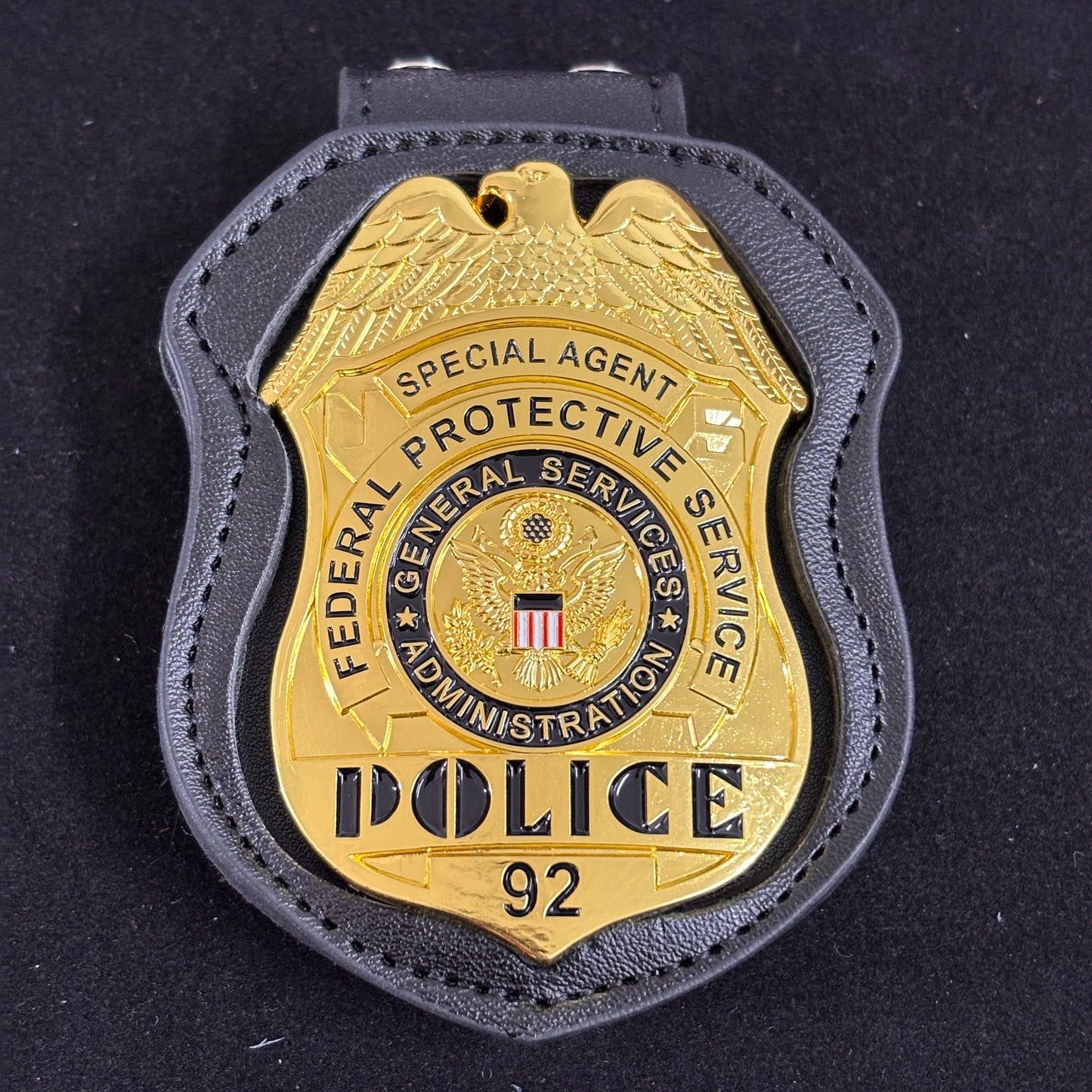 Special Agent Federal Protective Service Polizeiabzeichen Replik Filmrequisiten mit 92