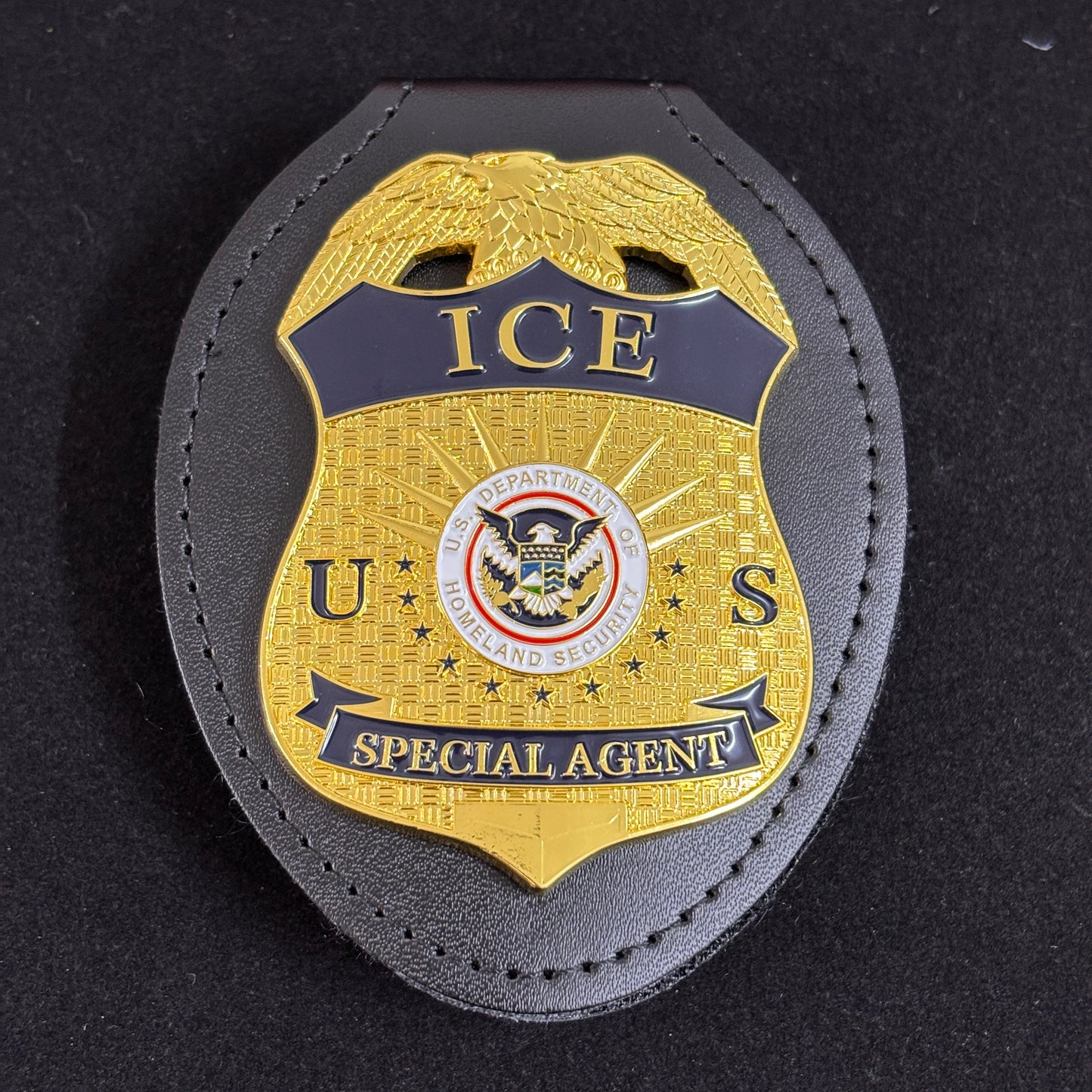 US ICE スペシャルエージェントバッジ レプリカ 映画小道具