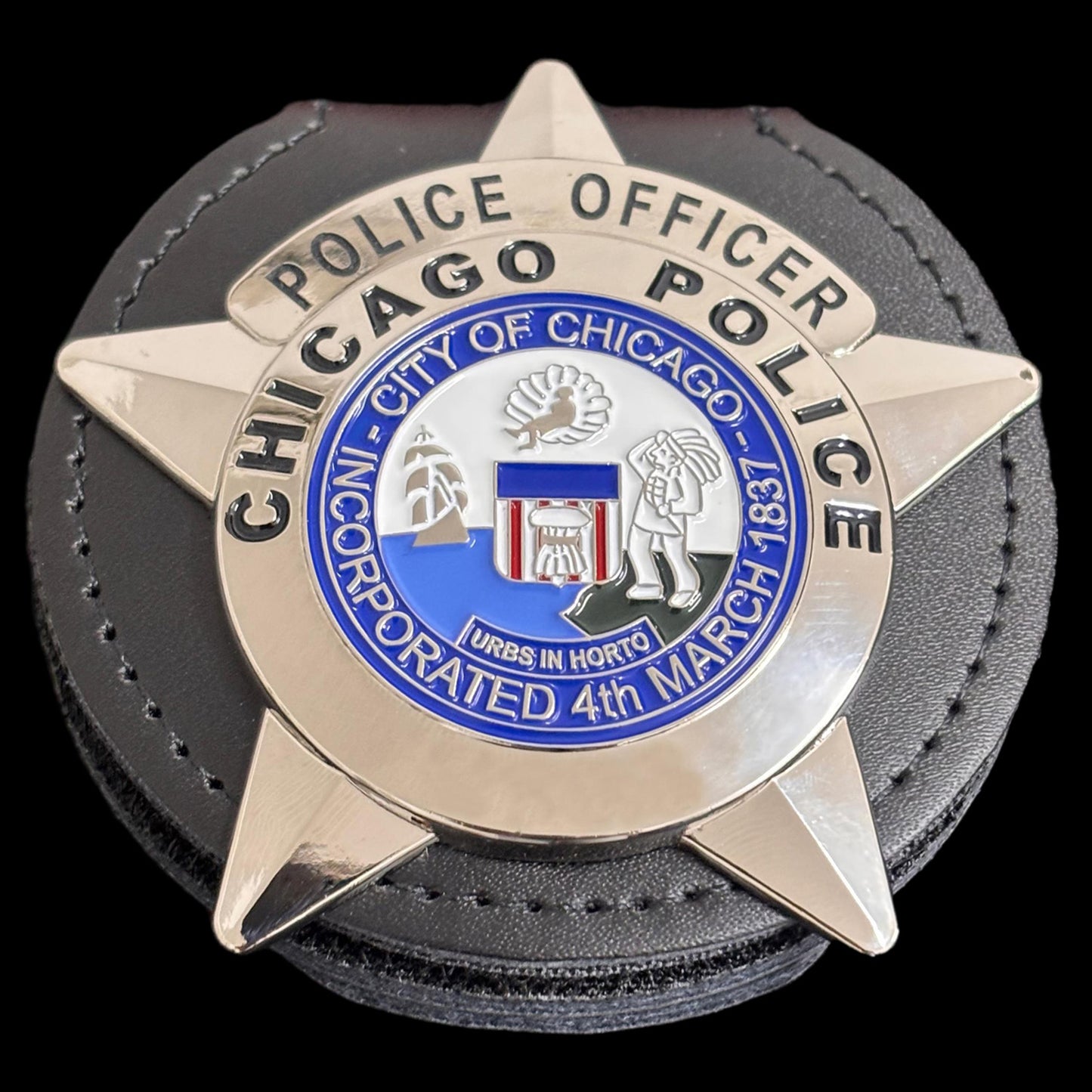 Badge CPD d'agent de police de Chicago, numéro personnalisable